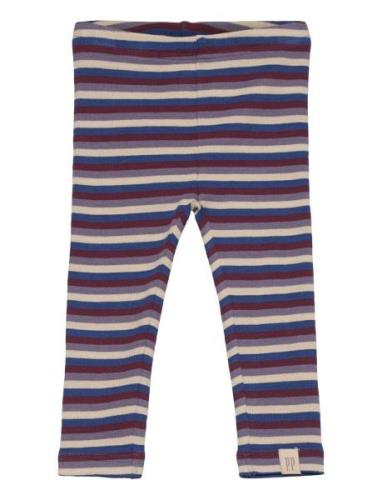 Legging Modal Multi Striped Bottoms Leggings Multi/patterned Petit Pia...