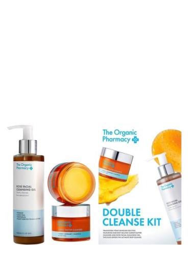 Double Cleanse Kit Hudpleiesett Nude The Organic Pharmacy