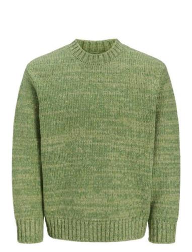 Jorwinter Space Dye Knit Styd Aw24 Tops Knitwear Round Necks Green Jac...