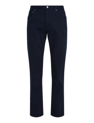 Denton 5Pkt Structured Bottoms Trousers Casual Navy Tommy Hilfiger