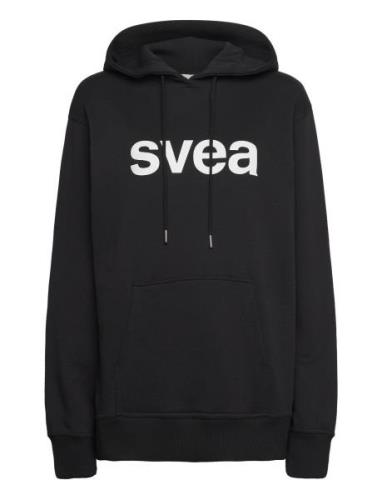 Smcowen Hoodie Tops Sweat-shirts & Hoodies Hoodies Black Svea