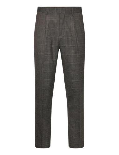 Maweller Pleat Pant Bottoms Trousers Formal Grey Matinique