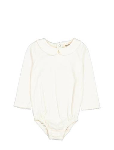 Becki Bodies Long-sleeved White MarMar Copenhagen