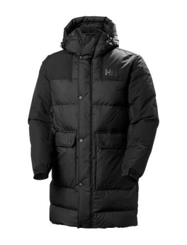 Escape Down Parka Parkas Jakke Black Helly Hansen