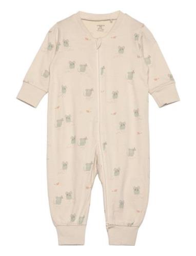 Pyjamas Mouses Pyjamas Sie Jumpsuit Beige Lindex