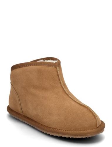 Teddy Boot Indoor Tøfler Innesko Beige Sofie Schnoor Young