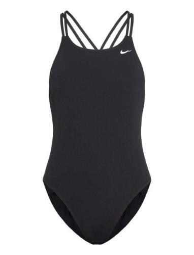 Nike Hydrastrong Solid Spiderback Piece Sport Swimsuits Black NIKE SWI...