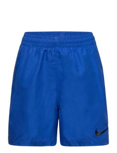 Nike Logo Tape Lap 4" Volley Short Sport Swimshorts Blue NIKE SWIM