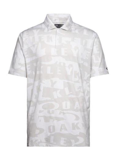 Oakley Ransom Jacquard Tops T-shirts Short-sleeved White OAKLEY