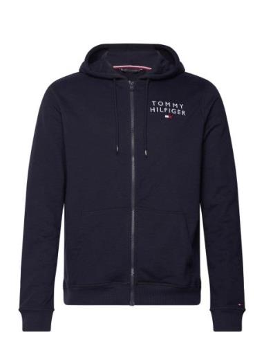 Fz Hoodie Hwk Tops Sweat-shirts & Hoodies Hoodies Navy Tommy Hilfiger