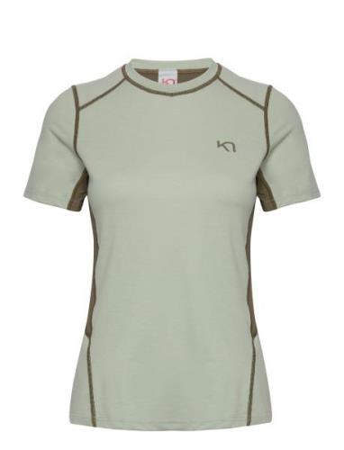 Sval Tee Sport T-shirts & Tops Short-sleeved Green Kari Traa