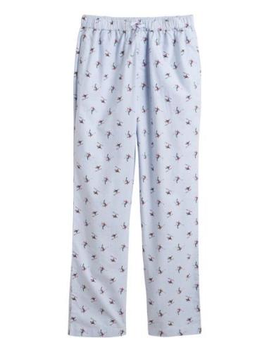 Skier Print Oxford Pajama Pants Pyjamas Multi/patterned GANT