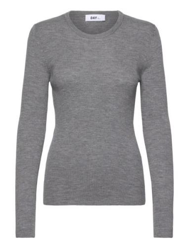 Mariana - Daily Elements Tops Knitwear Jumpers Grey Day Birger Et Mikk...