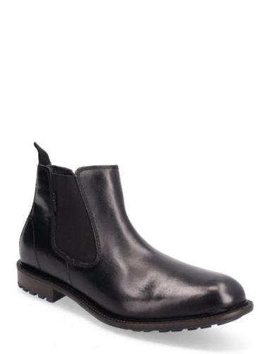 311A0A Støvletter Chelsea Boot Black Bugatti