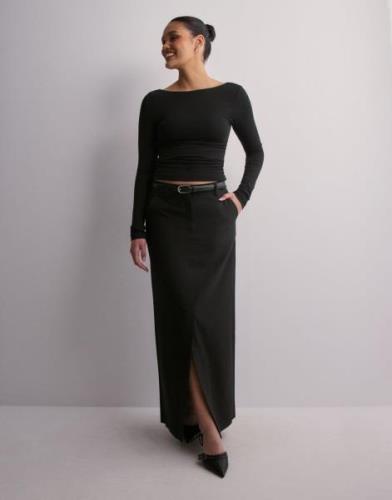 JJXX - Svart - Jxmary Mw Long Skirt Tlr