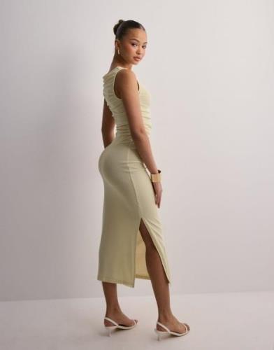 JJXX - Beige - Jxfelina Mesh Long Dress Wvn