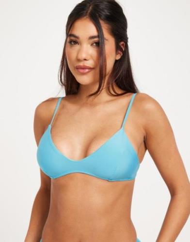 Nelly - Blå - Heartshape Bikini Top