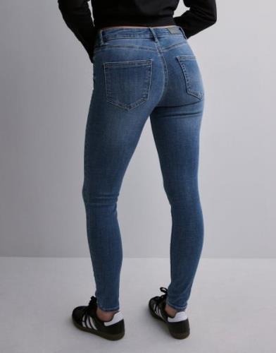 Vero Moda - Blå - Vmflash Mr Skinny Jeans LI347 Ga No