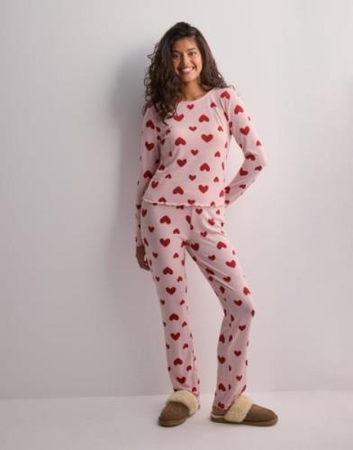 Vero Moda - Rosa - Vmpippa Nightwear Set Xmas