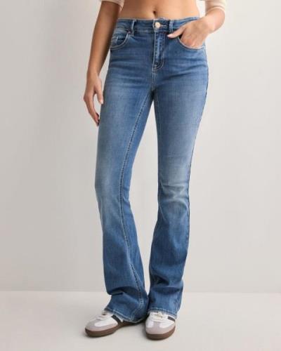 Vero Moda - Blå - Vmflash Mr Flared Jeans LI347 Ga No