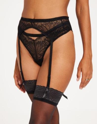 Nelly - Svart - Memory Suspenderbelt