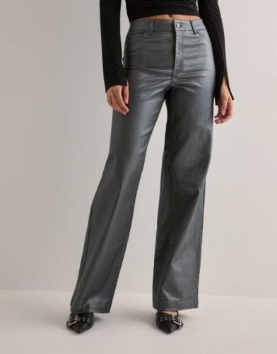 JDY - Sølv - Jdythunder Hw Wide Pant Pnt