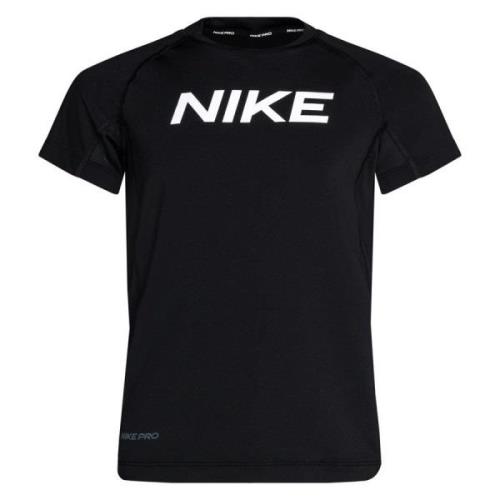 Nike Pro Trenings T-Skjorte - Sort/Hvit Barn