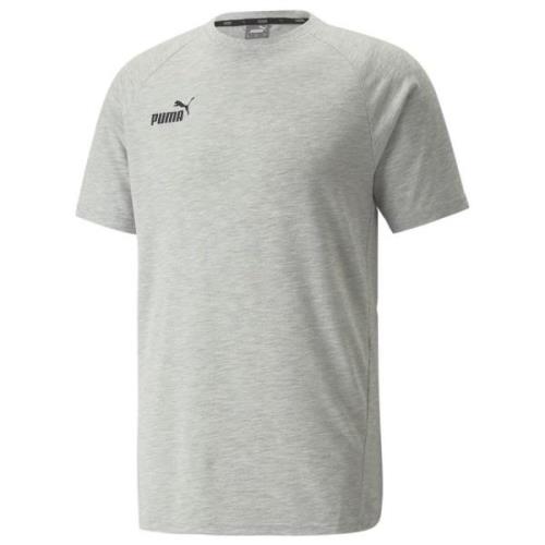 PUMA Trenings T-Skjorte teamFINAL Casuals - Grå