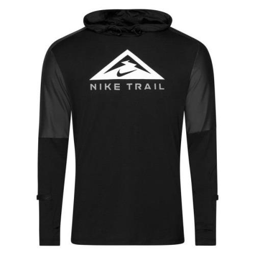 Nike Dri-FIT Trail Hettegenser - Sort/Grå/Hvit