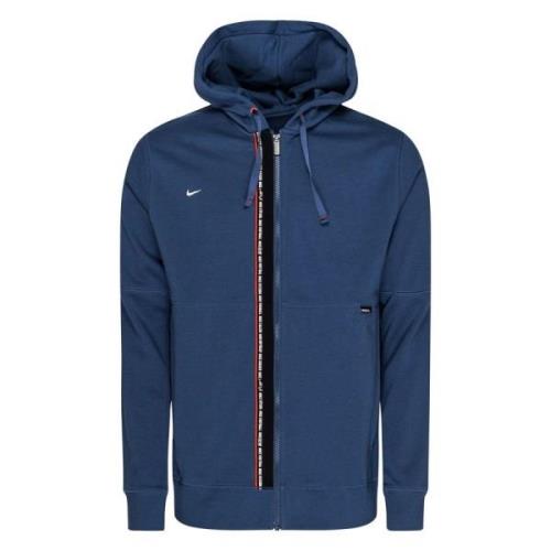Nike F.C. Hettegenser Tribuna Fleece - Marineblå/Rød/Hvit
