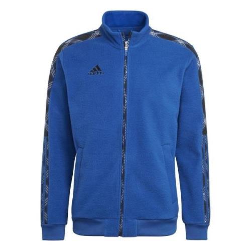 adidas Treningsjakke Tiro Fleece Winterized - Blå/Sort