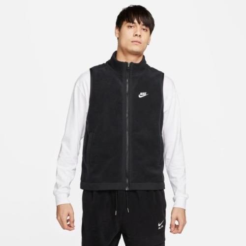 Nike Vest Club+ Fleece Winterized - Sort/Hvit