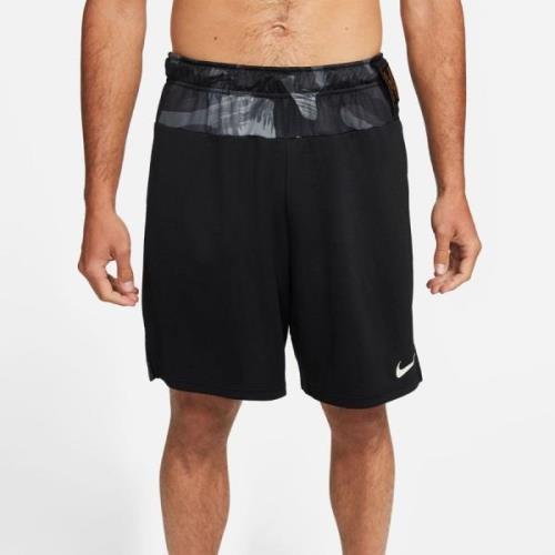 Nike Treningsshorts Dri-FIT Knit Camo - Sort/Hvit