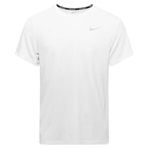 Nike Løpe t-skjorte Dri-FIT UV Miller - Hvit/Sølv