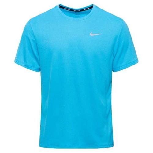 Nike Løpe t-skjorte Dri-FIT UV Miller - Blå/Sølv