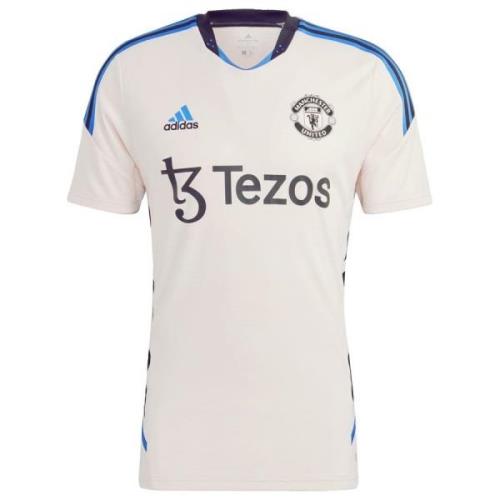 Manchester United Trenings T-Skjorte Condivo 22 Pro - Rosa/Sort/Blå