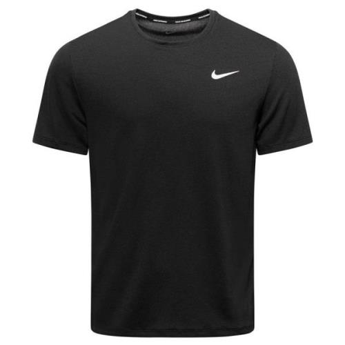Nike Løpe t-skjorte Dri-FIT UV Miller - Sort/Sølv