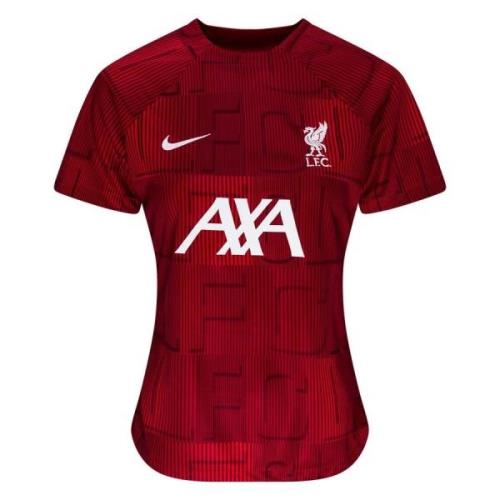 Liverpool Trenings T-Skjorte Dri-FIT Pre Match - Rød/Hvit Dame
