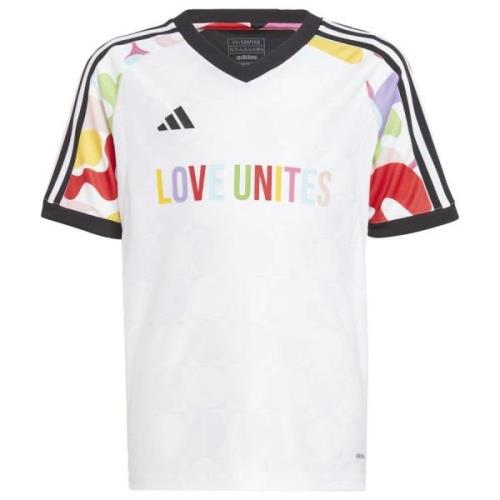 adidas Trenings T-Skjorte Tiro Pride - Hvit/Multicolor Barn