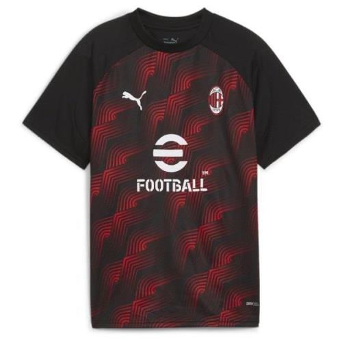 Milan Trenings T-Skjorte Pre Match - Sort/Rød Barn