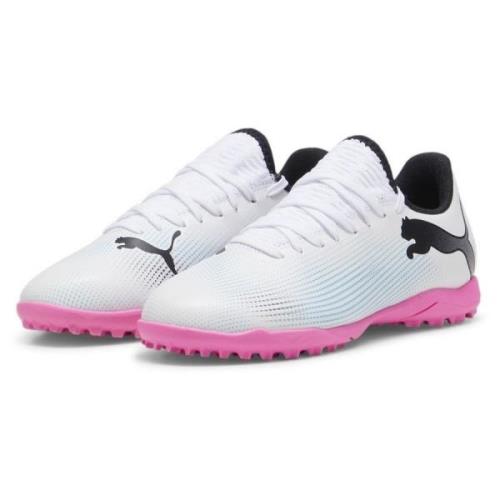 PUMA Future 7 Play TT Phenomenal - Hvit/Sort/Poison Pink Barn