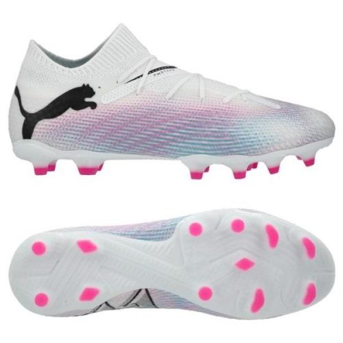 PUMA Future 7 Pro FG/AG Phenomenal - Hvit/Sort/Poison Pink