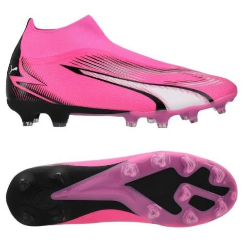 PUMA Ultra Match + Laceless FG/AG Phenomenal - Poison Pink/Hvit/Sort