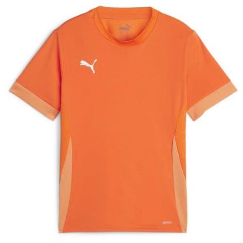 PUMA Trenings T-Skjorte teamGOAL - Rickie Orange/Hvit Barn