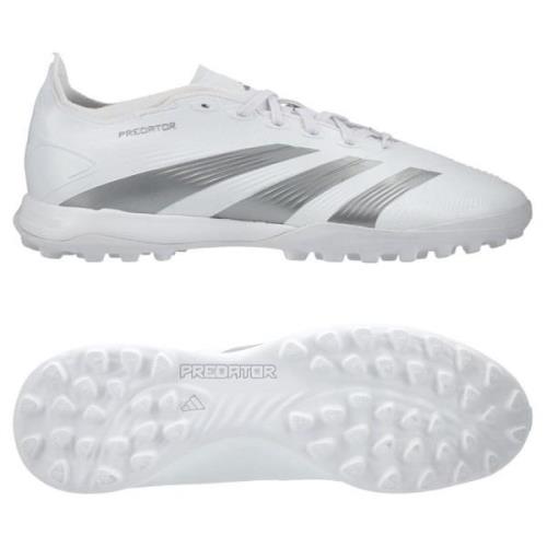 adidas Predator League TF Pearlized - Hvit/Sølv