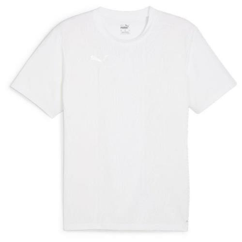 PUMA Trenings T-Skjorte teamFINAL - Hvit/Sølv