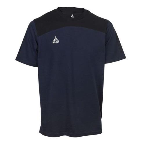Select T-Skjorte Oxford - Navy/Sort Barn