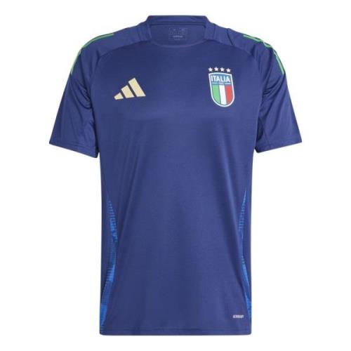 Italia Trenings T-Skjorte Tiro 24 EURO 2024 - Blå