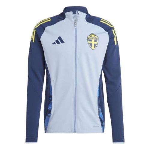 Sverige Track Top Tiro 24 - Chalk Blue/Navy