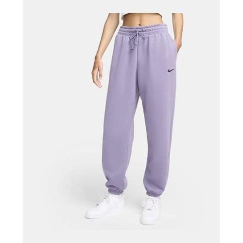 Nike Joggebukse Phoenix Fleece Oversized - Lilla/Sort Dame